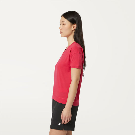RUBIEL - T-shirts et hauts - T-shirt - Femme - Red Berry