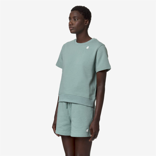 EMELETTE - T-shirts et hauts - T-shirt - Femme - Green Mold