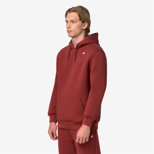 BERNIE SPACER - Polaire - Pull-over - Homme - Red Dk Chili