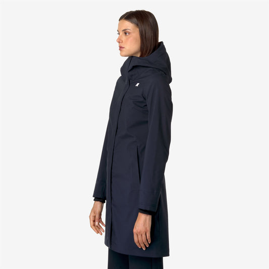 STEPHY BONDED - Vestes - Longueur 3/4 - Femme - Blue Depth-Blue Depth-Blue Depth
