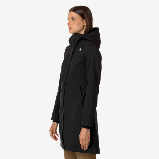 STEPHY BONDED - Vestes - Longueur 3/4 - Femme - Black-Blue Depth-Black Pure-Blue Depth