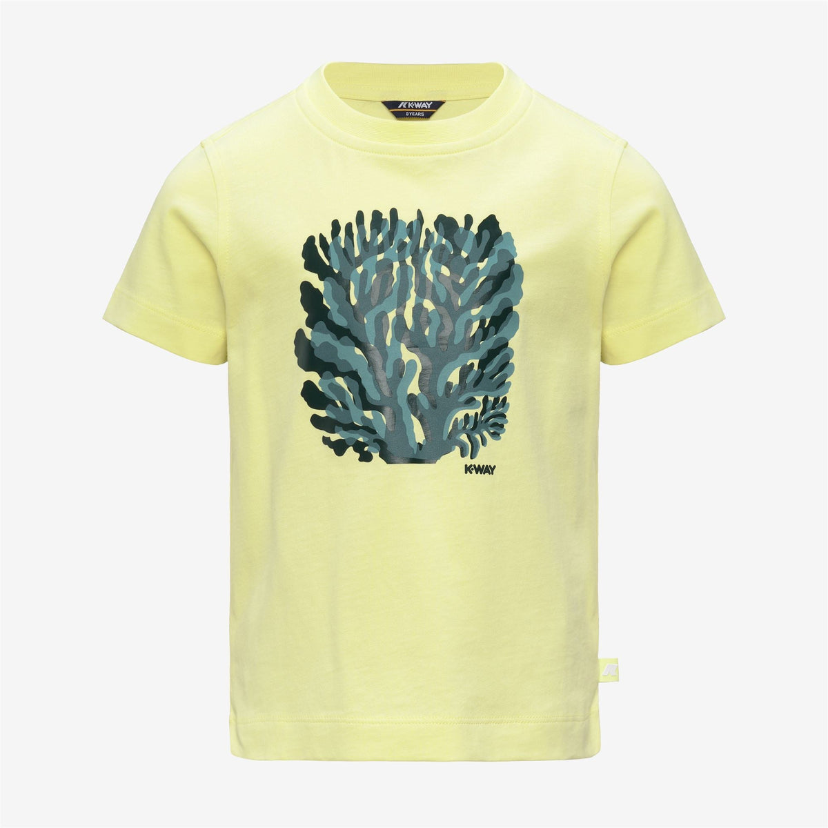 P. MELIS CORAIL JERSEY - T-shirts et hauts - T-shirt - Fille - Yellow Lime