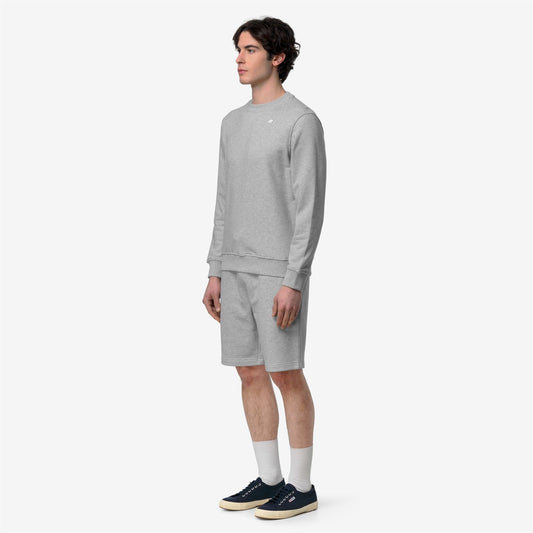 BAPTISTE FRENCH TERRY - Polaire - Pull - Homme - GREY MID MEL