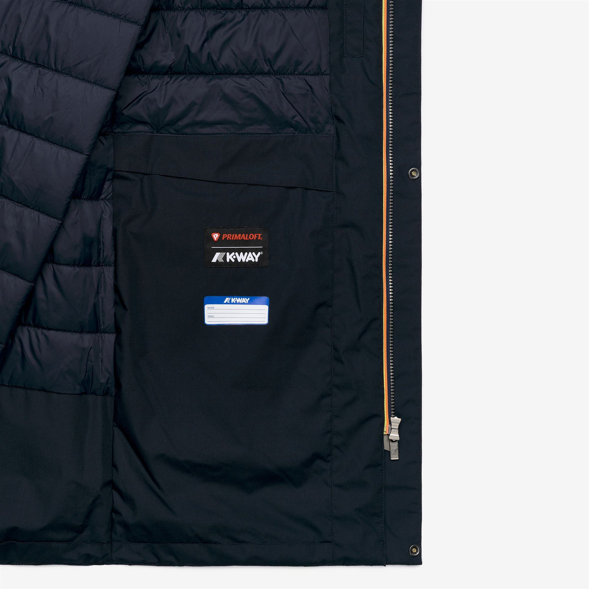 THOMAS WARM MICRO CANVAS - Vestes - Long - Homme - Blue Depth