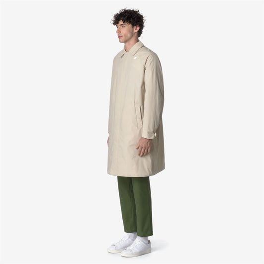 MONTAGUE WARM OTTOMAN - Vestes - Long - Homme - Beige Grey