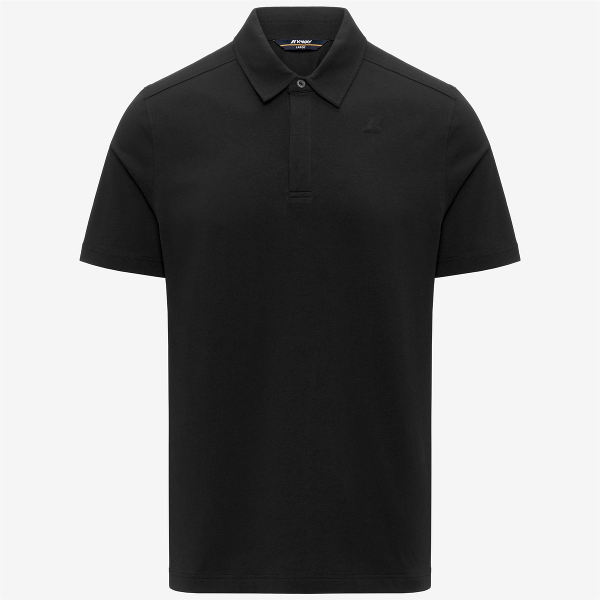 VIGGO LT STRETCH JERSEY SLIM - Polos - Polo - Homme - Black Pure-Black Pure