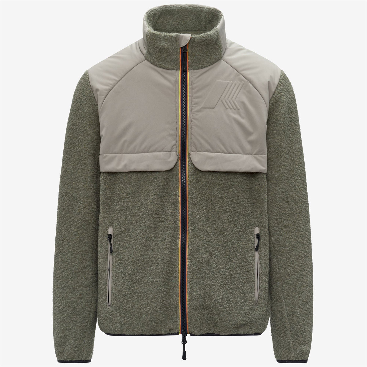 BORNES W POLAR - Polaire - Veste - Homme - Green Oak