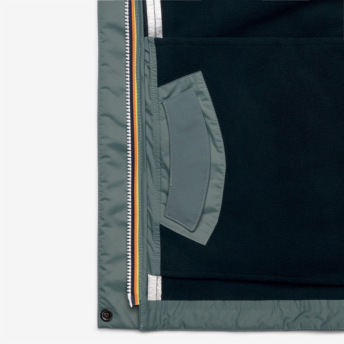 BLEIZOU BONDED - Vestes - Milieu - Femme - Green Balsam-Blue Depth