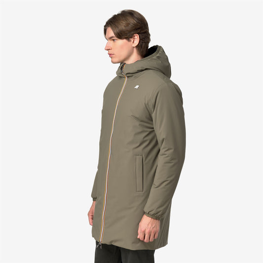 JACOB ST WARM DOUBLE - Vestes - Longueur 3/4 - Homme - Green Army-Blue Depth