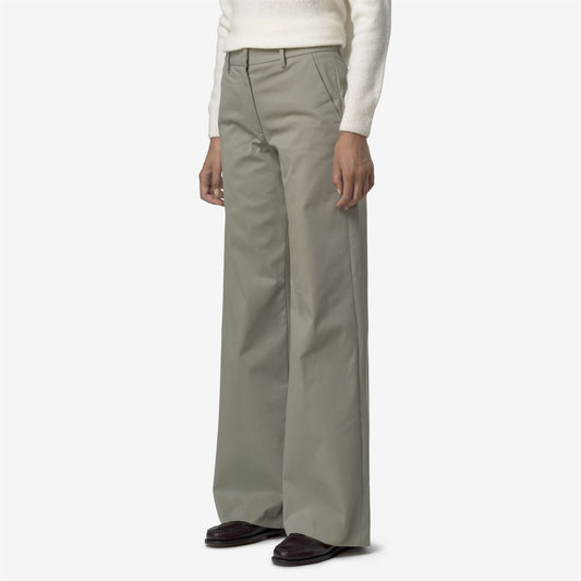 TYANNE TWILL TECH PEACH - Pantalon - Chino - Femme - Green Oak