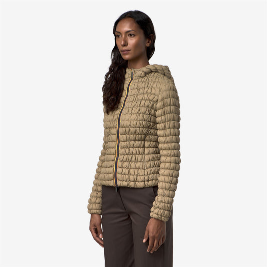 SHYDA TECH WARM - Vestes - Court - Femme - BEIGE KHAKI