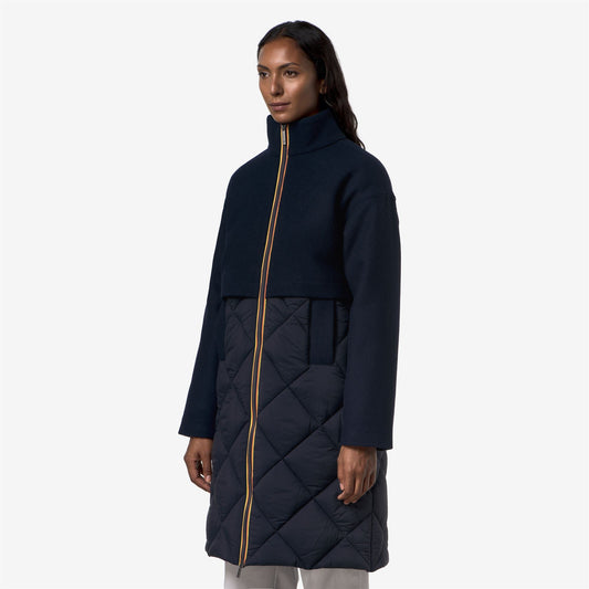 MINDY WOOL NYLON WARM - Vestes - Longueur 3/4 - Femme - Blue Depth