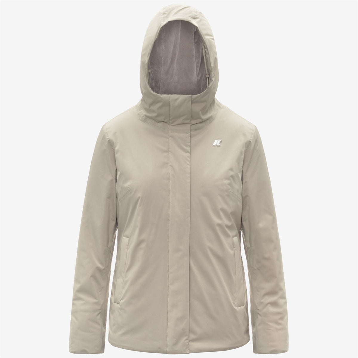 LIL SOFT TOUCH MARMOTTA - Vestes - Court - Femme - Beige Cashmere-Grey Goat