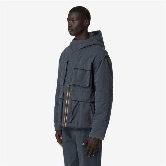 GUILLERMO COTTON FEEL - Vestes - Court - Homme - Blue Airforce Combo-Blue Airforce