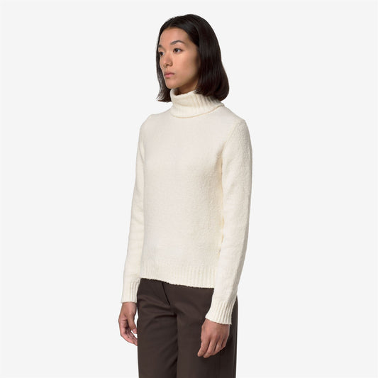 PEGGY SPONGE YARN - Maille - Pull-over - Femme - White Natural