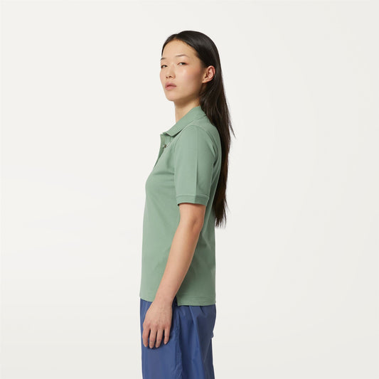 ALI - Polos - Polo - Femme - Green Fjord