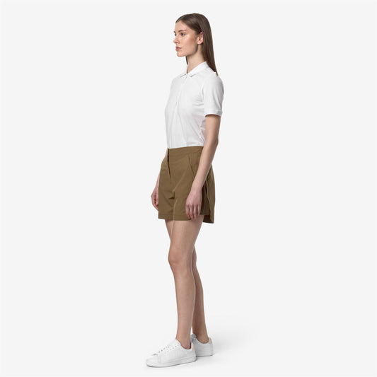 ANNISE - Shorts - Shorts de sport - Femme - Brown Corda