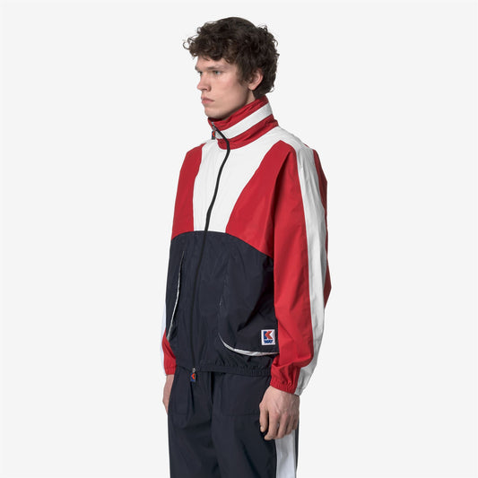 7002 FULL ZIP - Vestes - Court - Unisexe - BLUE RED WHITE