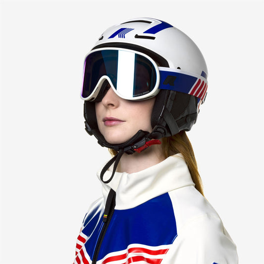 MANNY K-Way - Lunettes de natation - Lunettes de ski - Unisexe - WHITE-BM3
