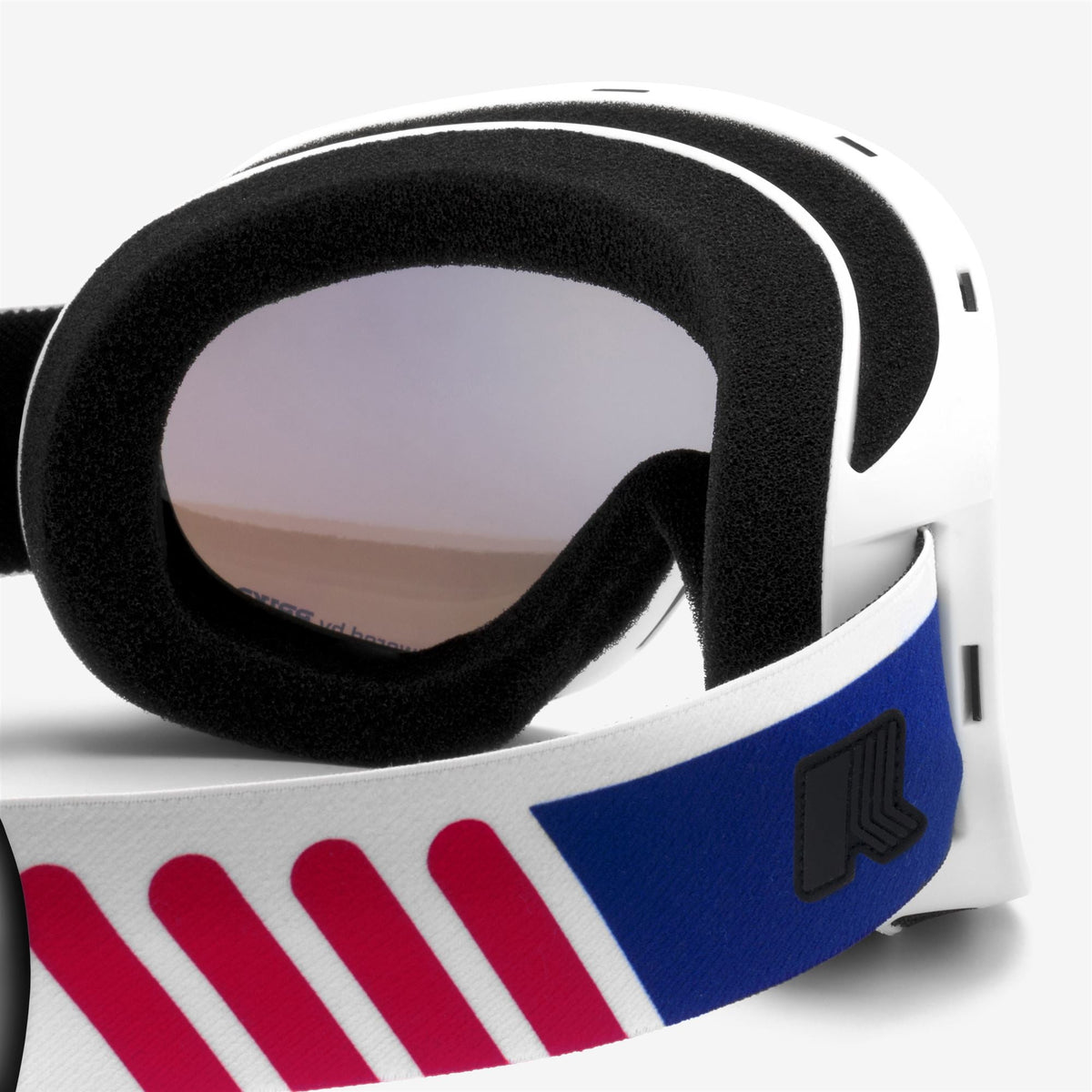 MANNY K-Way - Lunettes de natation - Lunettes de ski - Unisexe - WHITE-BM3