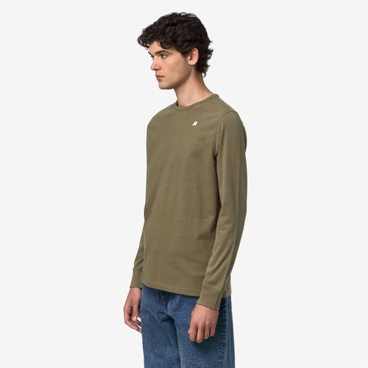 ELMER JS PEACH - T-shirts et hauts - T-shirt - Homme - Green Army