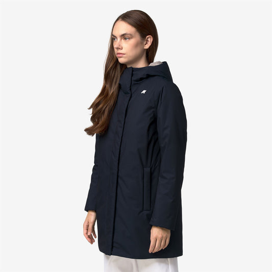 SOPHIE TWILL SOFT BEAVER - Vestes - Longueur 3/4 - Femme - Blue D-Grey W