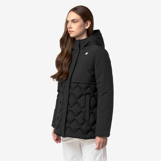 SIPHANE HYBRID WARM SHELL - Vestes - Milieu - Femme - Black Pure-Black Pure