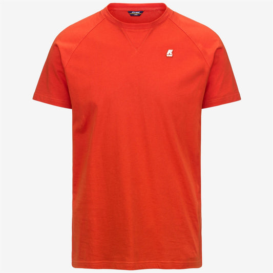 EDWING - T-shirts et hauts - T-shirt - Homme - Orange Pumpkin