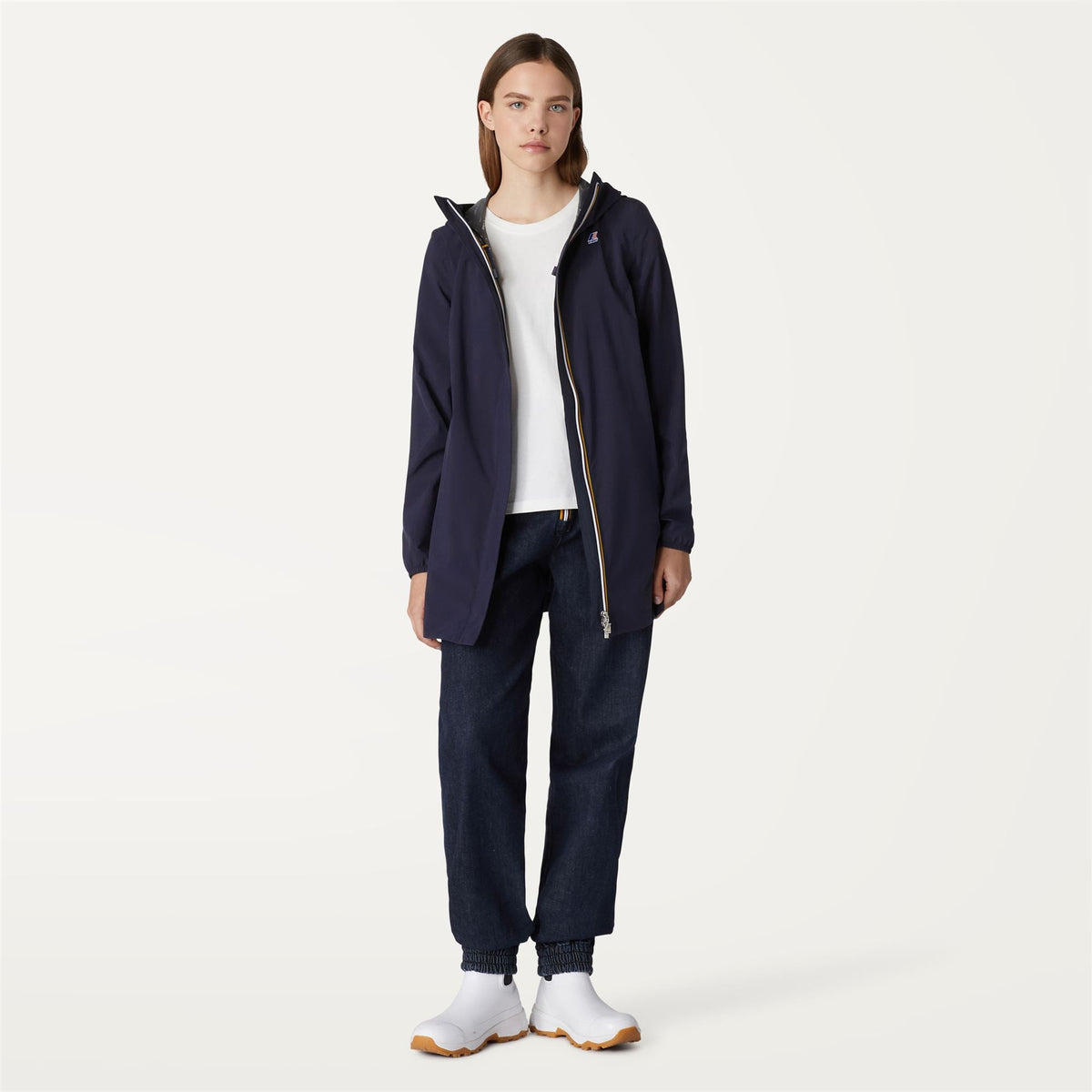 SOPHIE STRETCH DOT - Vestes - Milieu - Femme - Blue Depth