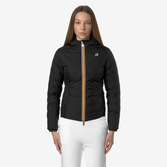 LILY THERMO PLUS.2 DOUBLE - Vestes - Court - Femme - Black Pure-Grey Smoked