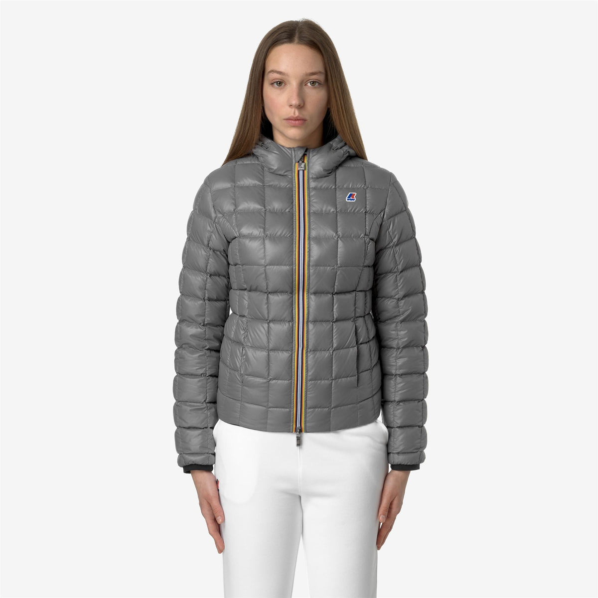 LILY THERMO PLUS.2 DOUBLE - Vestes - Court - Femme - Black Pure-Grey Smoked