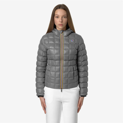 LILY THERMO PLUS.2 DOUBLE - Vestes - Court - Femme - Black Pure-Grey Smoked