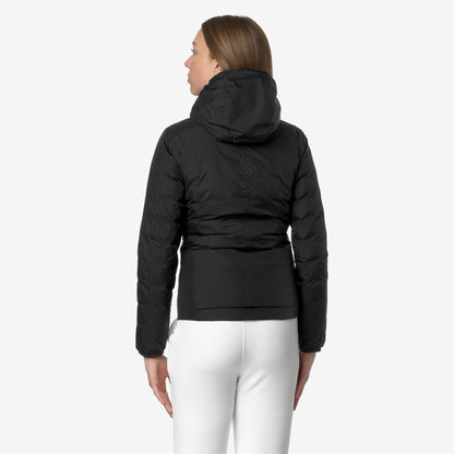 LILY THERMO PLUS.2 DOUBLE - Vestes - Court - Femme - Black Pure-Grey Smoked