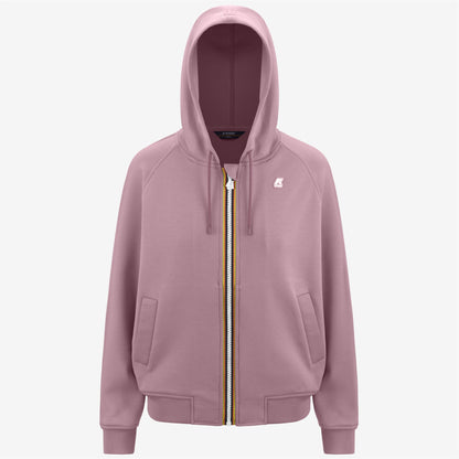 LYDIE LIGHT SPACER - Polaire - Veste - Femme - Violet Dusty