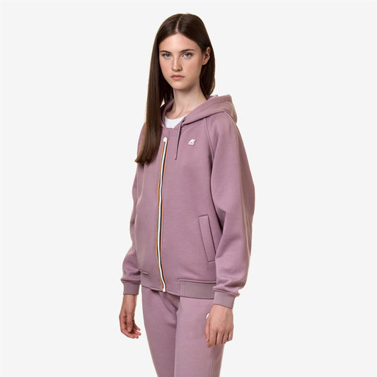LYDIE LIGHT SPACER - Polaire - Veste - Femme - Violet Dusty