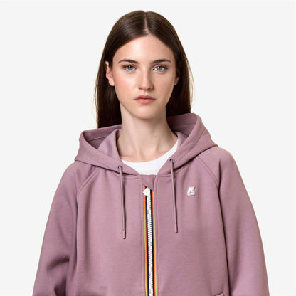 LYDIE LIGHT SPACER - Polaire - Veste - Femme - Violet Dusty
