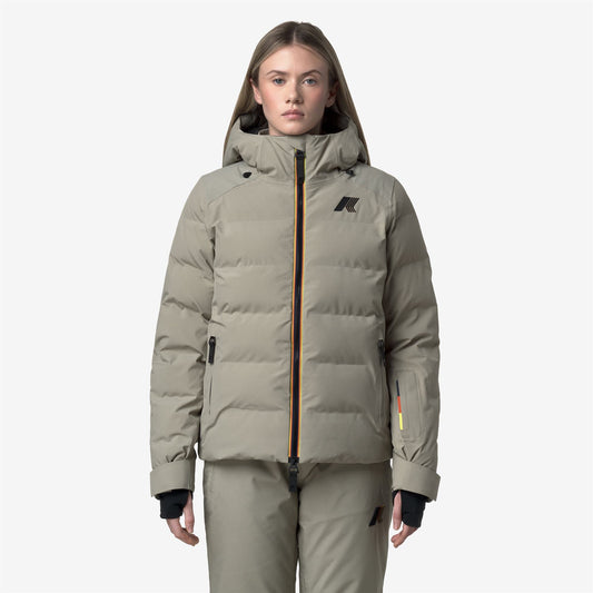 LATUEDA HQUILTED - Vestes - Milieu - Femme - Green Oak