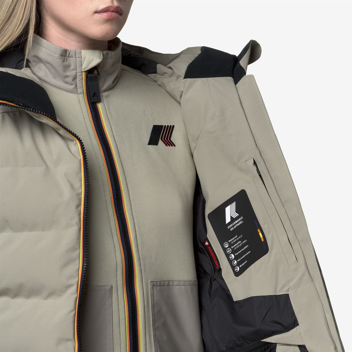 LATUEDA HQUILTED - Vestes - Milieu - Femme - Green Oak