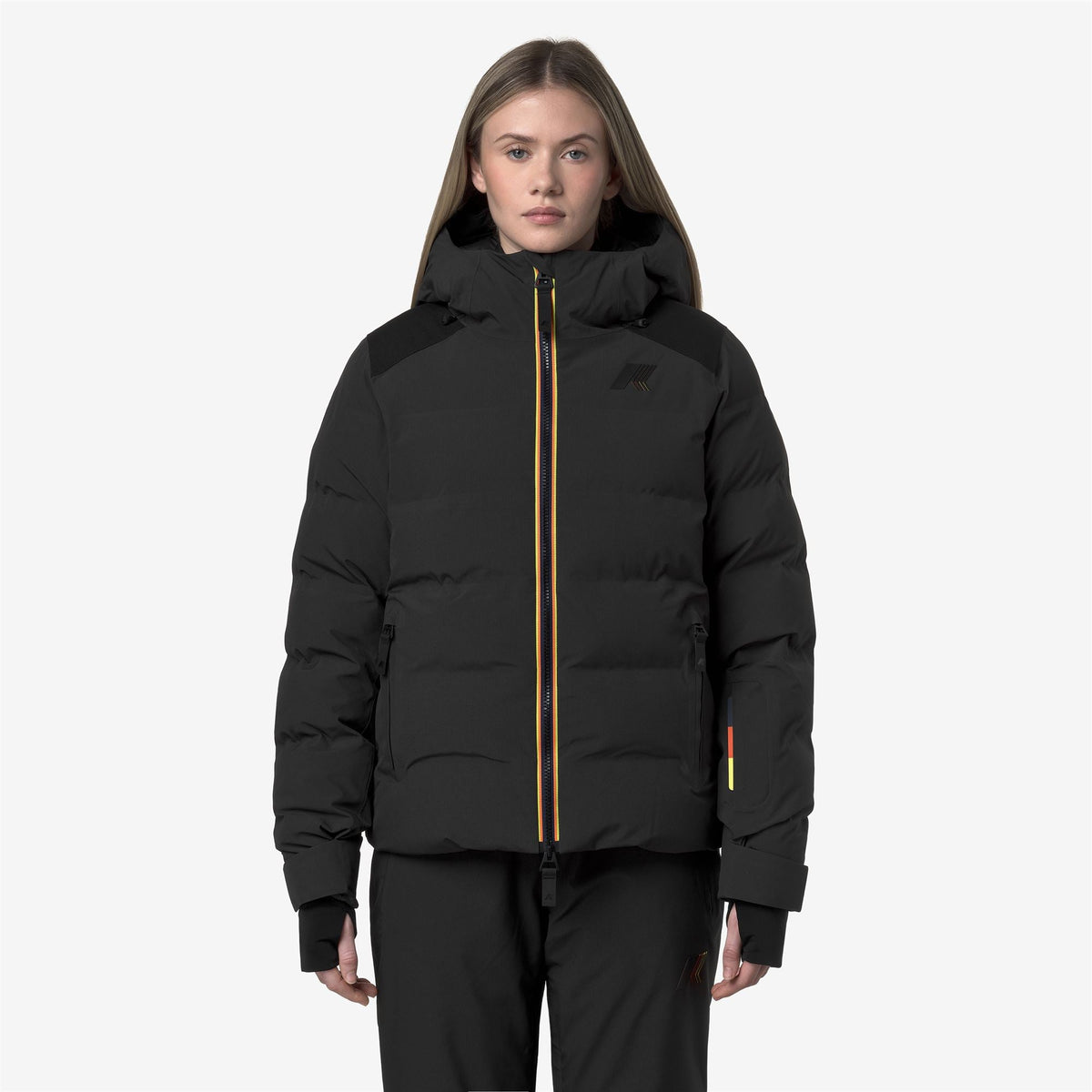 LATUEDA HQUILTED - Vestes - Milieu - Femme - Black Pure