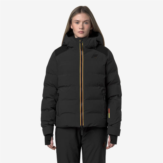 LATUEDA HQUILTED - Vestes - Milieu - Femme - Black Pure