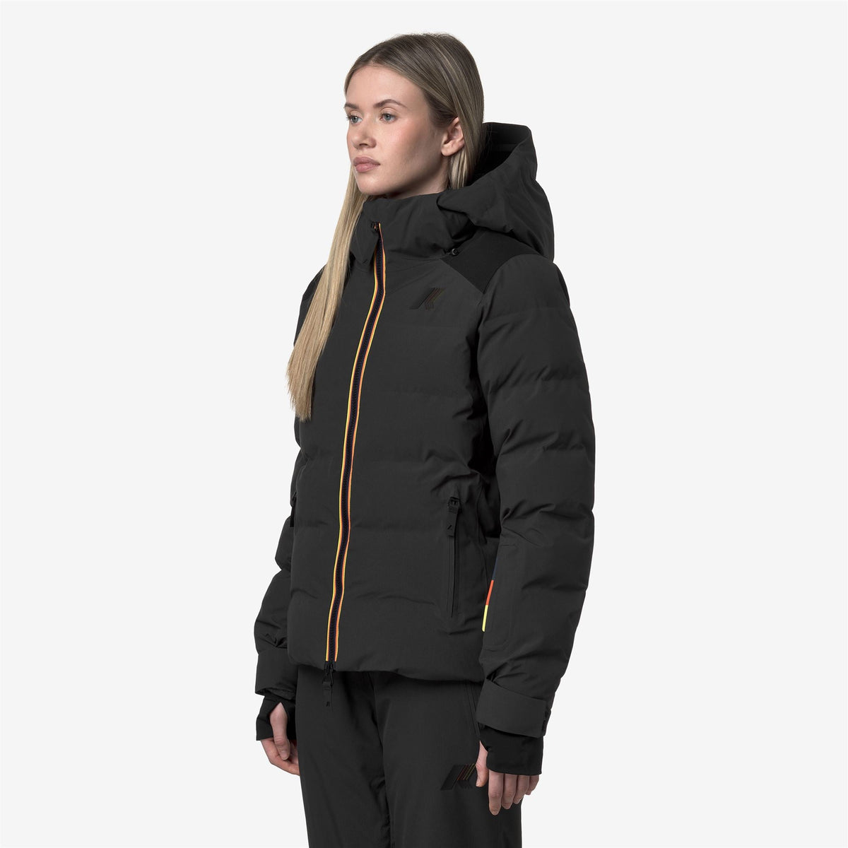 LATUEDA HQUILTED - Vestes - Milieu - Femme - Black Pure