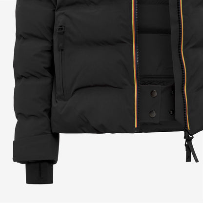 LATUEDA HQUILTED - Vestes - Milieu - Femme - Black Pure