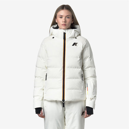 LATUEDA HQUILTED - Vestes - Milieu - Femme - White Gardenia
