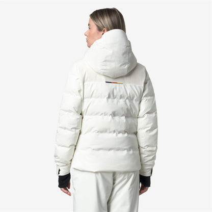 LATUEDA HQUILTED - Vestes - Milieu - Femme - White Gardenia