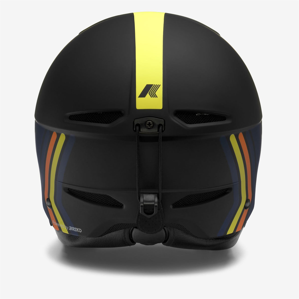 FAITO K-Way - Casques - Casque - Unisexe - BLACK P-YELLOW-ORANGE-BLUE