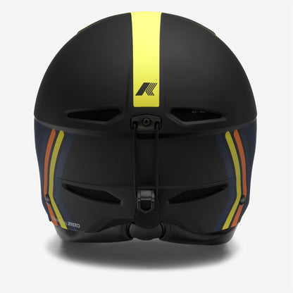FAITO K-Way - Casques - Casque - Unisexe - BLACK P-YELLOW-ORANGE-BLUE