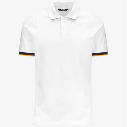 VINCENT PIQUE SLIM - Polos - Polo - Homme - White