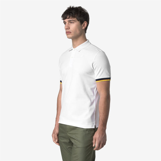 VINCENT PIQUE SLIM - Polos - Polo - Homme - White