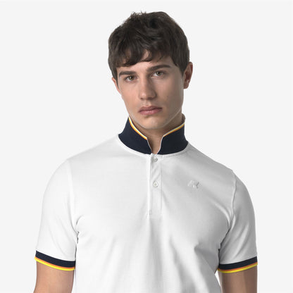 VINCENT PIQUE SLIM - Polos - Polo - Homme - White