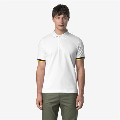 VINCENT PIQUE SLIM - Polos - Polo - Homme - White